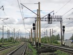 станция Горловка: Входные светофоры ЧI, ЧII и ЧО