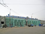 станция Славянск: Вокзал, вид с привокзальной площади