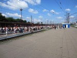 станция Славянск: Вторая и третья платформы