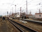 станция Славянск: Реконструкция станции, вид на проходную ТЧ-2