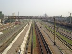 станция Краматорск: Вид в сторону ст. Шпичкино
