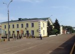 станция Константиновка: Северный торец вокзала