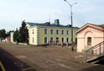 станция Константиновка: Южный торец вокзала
