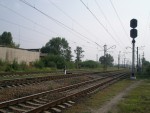станция Краматорск: Входные светофоры Н и НД со стороны станции Шпичкино