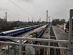 станция Константиновка: Вид с пешеходного моста в сторону Краматорска