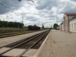 станция Барвенково: Перрон и пассажирское здание