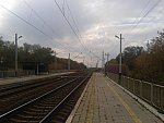 о.п. Некременко: Вид в сторону станции Гусаровка