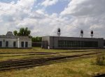 станция Сентяновка: Бывшее локомотивное депо
