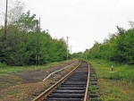 о.п. 4 км: Никитовская платформа, вид в сторону ст. Роты