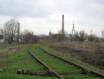 станция Щебенка: Подъездной путь на заброшенное предприятие