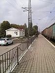 станция Гродовка: Вид в сторону станции Покровск