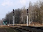 станция Мотыкалы: Входные светофоры в южной горловине станции