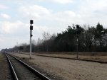 станция Лыщицы: Входные светофоры в северной горловине станции