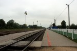станция Лыщицы: Вид платформ в сторону Высоко-Литовска