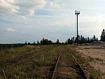 станция Высоко-Литовск: Двухпутный разъезд в тупике «карьерной» ветки