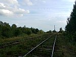 станция Высоко-Литовск: Примыкание ветки со станции к разъезду около карьеров