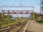 станция Ханженково: Посадочные платформы, на север