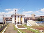 станция Иловайск: Конкорс и здание таможни. Вид на север