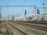 станция Бахмут: Вид в сторону Шевченко и Малоильшевской