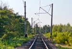 станция Святогорск: Начало участка с переменным напряжением