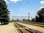 станция Славянский Курорт: Вид в сторону ст. Придонецкая