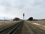 станция Дрогичин: Входной светофор со стороны Лунинца
