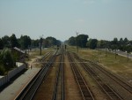 станция Кобрин: Вид в сторону Жабинки