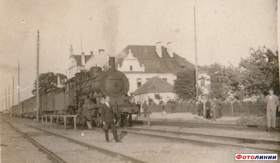 Станция Пинск в 1920-е годы