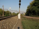 станция Должанская: Входной светофор НС (со стороны ст. Бирюково)