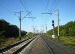 станция Штеровка: Входной светофор Ч со стороны Щетвово