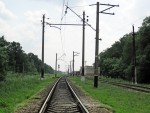 Нечётная горловина со стороны станции Дебальцево