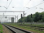 станция Чернухино: Входные светофоры НБ и НС и маршрутный светофор НН