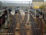 станция Луганск: Общий вид на посадочные платформы