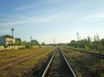 станция Луганск-Северный: Четная горловина, вид в сторону ст. Луганск