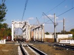 станция Луганск: Мост через р. Ольховая