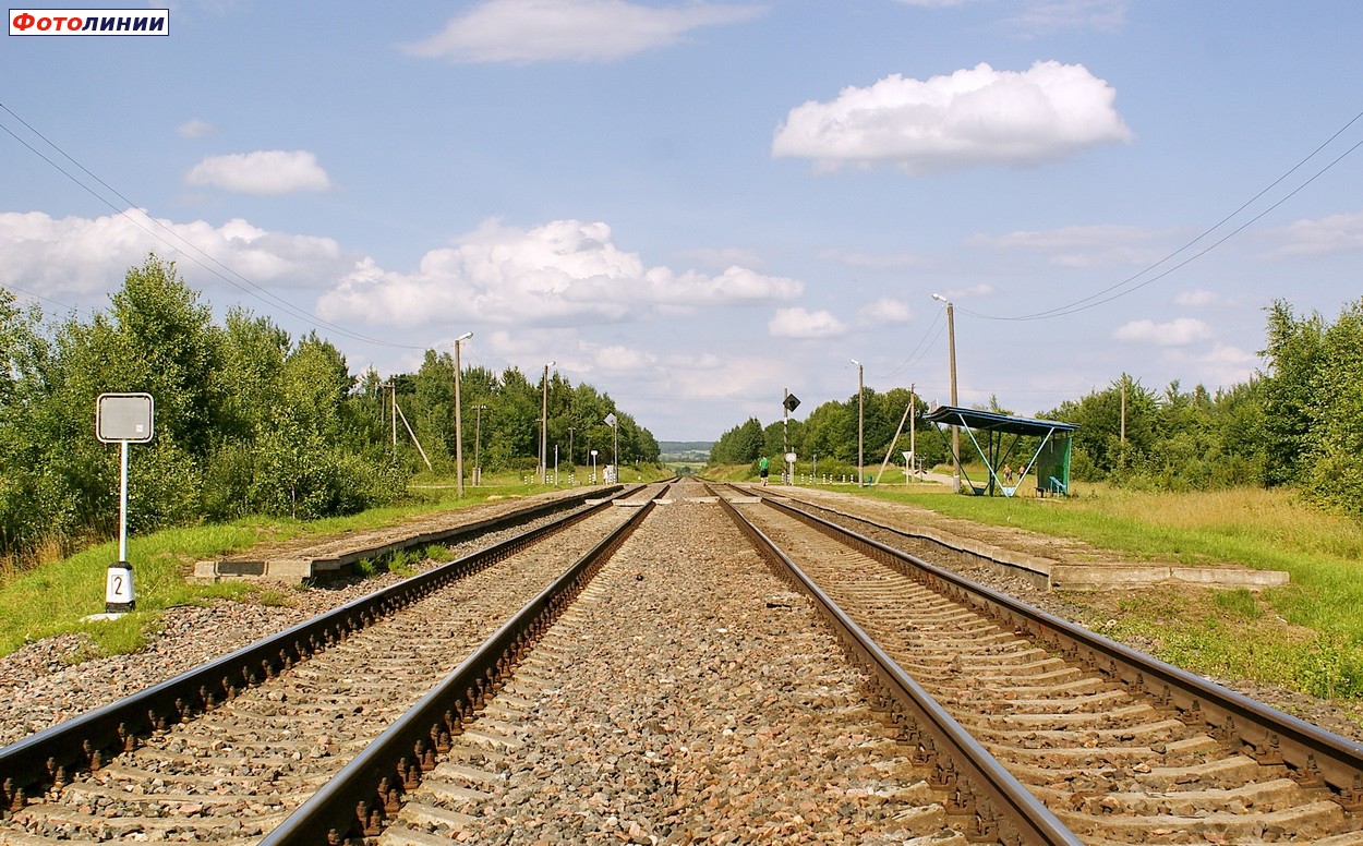 Вид в сторону Молодечно