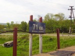 о.п. 71 км: Табличка