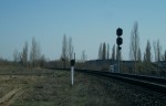 станция Орлова Слобода: Входной светофор со стороны станции Сорочье