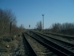 станция Орлова Слобода: Вид на нечетную горловину