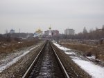 станция Донецк II: Вид на входной светофор Н