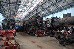 станция Донецк: В ангаре железнодорожного музея