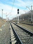 станция Донецк: Выходной светофор Н20А с 3-го обводного пути