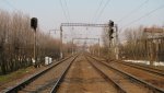 станция Минск-Восточный: Входные светофоры Н и НД, вид со стороны ст. Степянка