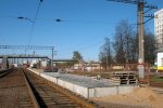 станция Минск-Восточный: Строительство платформы у пути № 3