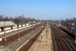 станция Борисов: Пути и платформы, вид в сторону Орши