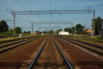 станция Толочин: Вид в сторону Минска