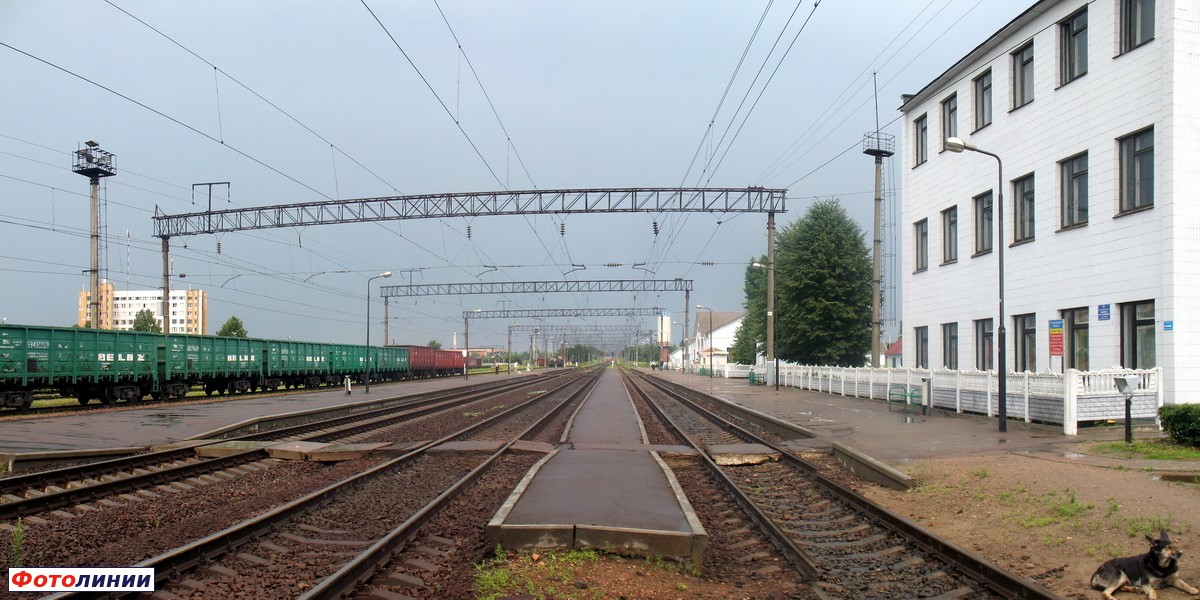 Платформы, вид в сторону Борисова