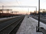 станция Смолевичи: Вид в направлении Орши