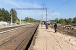 станция Озерище: Реконструкция второй платформы