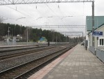 станция Озерище: Вид на Минск